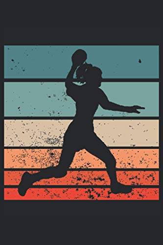 Handballerin: Tolles Notizbuch mit 120 linierten Seiten im DIN A5 Format