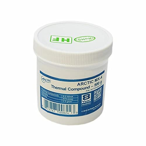 ARCTIC MX-4 High Durability/Enthusiast Thermal Compound 0.5Kg Tub/Bulk