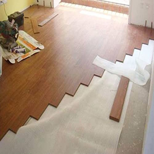 HARICSET Isolamento Anticalpestio Sottopavimento per Laminato Spessore 2 mm di Isolamento Acustico da Calpestio Isolamento del Pavimento per Parquet Laminato(Size:1 * 25m)