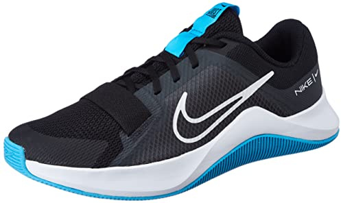 Nike Herren M Mc Trainer 2 Sneaker, Schwarz Weiß Anthrazit Blau Blitz, 43 EU