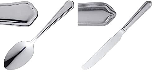 Olympia Dubarry Dessert Spoon St/St (Box 12) & Olympia Dubarry Table Knife St/St (Box 12)