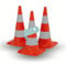 Verkehrspylon Pylon Hütchen Verkehrsleitkegel Warnkegel Markierungskegel Absperrkegel Warnbake Leitpfosten Lübecker Hut Parcours 3 Stück