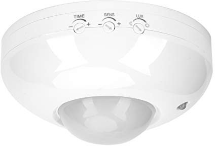 Switch Motion, Yctze 12 * 12 * 7 110V‑240V Adjustable Body Motion Movement Ceiling Infrared Sensor Detector Light Bulb Switch