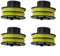 QOXEZY Lot de 4 bobines de fil pour débroussailleuse RAC118 RLT3525S 1,2 mm,Remplacements Bobine Fil Coupe Bordure