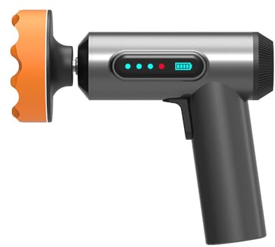Druckluft schleifgerät, Exzenter poliermaschine 7,4 V Cordless Buffer Polisher für Auto, mit USB-Kabel, Schleifpolierpad, Körpermasse Auto Politur für dieAutodetailing, Scheinwerfer Aufbereitung Set