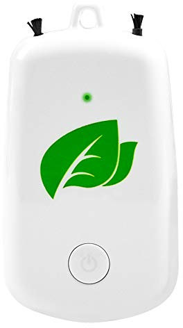 iFutniew Hanging Neck Air Purifier, Wearable Portable Car Oxygen Bar, USB Rechargeable Negative Ion Air Purifier White