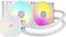 Corsair iCUE LINK TITAN 240 RX RGB Liquid CPU Cooler – 240mm AIO – 2x RX120 RGB Fans Included – Fits Intel LGA 1851/1700, AMD AM5/AM4 – iCUE LINK System Hub Included – White