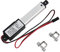 Willoghsa Actionneur Micro-LinéAire, Course de 2 Pouces, 90N/20.3Lb, Vitesse 9.5Mm/S Actionneur LinéAire de Moteur D'Actionneur éTanche éLectrique 12V