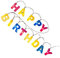 Warmhm LED Buchstaben Lichterkette Happy Birthday Lichter Für Partys Und Feste Warmweiß Für Innen Und Außen Ohne Batterie Perfekte Deko Für Geburtstagsfeiern Und Festliche Anlässe