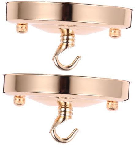 Angoily 2 Piezas Portalámparas De Techo Dosel De Lámpara Colgante Soporte De Montaje De Luz Kit De Toldo De Lámpara Juego De Dosel De Techo Placa Base De Techo Dosel De Araña Planchar