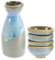 Veemoon Japanisches Sake-kännchen- Und Tassen-Set Keramik Ideal