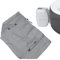 Housse de Protection pour Pompe de Chauffage de Spa Gonflable en Tissu Oxford, Anti-poussière et Anti-Eau, avec Fermeture éclair, Sangles et Poche (Grey)