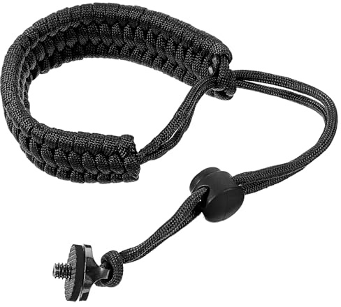 Molain Camera Wrist Strap Lanyard, Adjustable Nylon Cameras Hand Strap Camera Wristband Straps with a 1/4 screw Quick Release for Action Selfie Sticks Tripods Phone Mounts