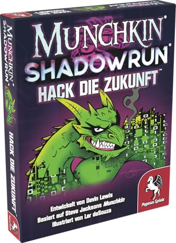 Pegasus Spiele Munchkin Shadowrun: Hack die Zukunft