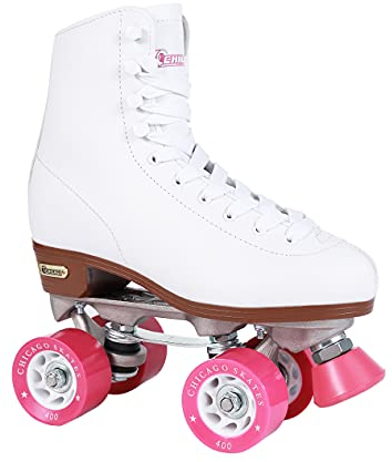 Chicago Women’s Classic Roller Skates – White Rink Skates