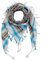 Superfreak Palituch multicolor bunt°PLO Schal°100x100 cm°Pali Palästinenser Arafat Tuch°100% Baumwolle° alle Farben und Batik, Weiß/Türkis-bunt, 100x100cm