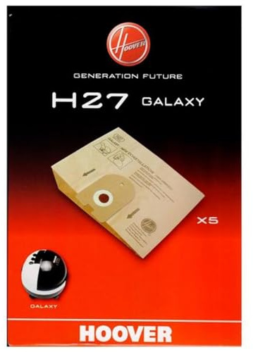 HOOVER Papierbeutel H27 kompatibel mit Galaxi-Modellen.