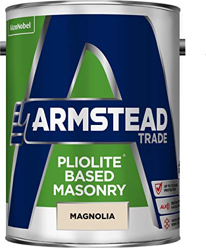 Armstead Trade Pliolite Masonry Paint Magnolia 5L