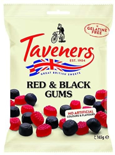 Taveners Red & Black Gums 165g
