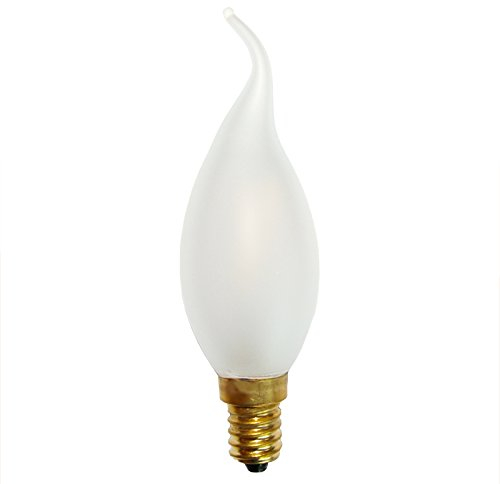 NCC-Licht Filament Windstoß Kerze 2W wie 25W MATT E14 230lm LED Faden Glühlampe Glühbirne warmweiß 2700K