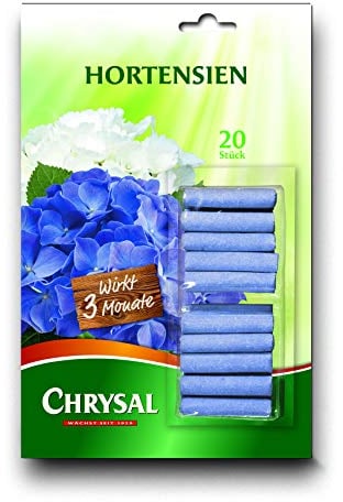 Chrysal Lot de 20 bâtonnets d'engrais pour hortensias
