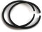 Kolbenring-Ring-Ring-Ringe 34mm x 1.5mm 4137 034 3000 für STIHL FS38 FS45 FS46 FS55 FS75 FS80 FS85 FH75 FR85 FH75 FS 26 - FS 86 - FS 88 Kettensäge EFCO Shibaura SD 26 U/L Bürstenschneider Motormotor