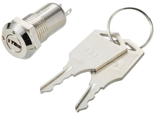 TRU Components S1091 B Schluesselschalter 30V 1A 1 x Aus/Ein 1 x 90° 1St.
