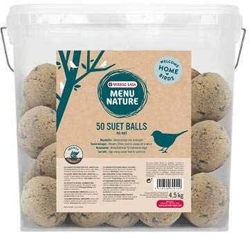 Versele Laga 50 Bolas de Masa para carbonero – Comida Grasa de Invierno para Aves de jardín, 4,5 kg