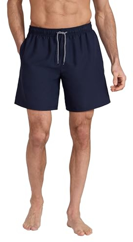 Mountain Warehouse Aruba Mens Swim Shorts - Fast Dry Swimming Trunks, Lightweight Board Shorts, Adjustable Draw Cord Beach Short Pants - Spring Summer, Holidays