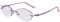 Pangocho Augenoptik Brille 2.0, Feameless Stilvolle Lesebrille, Anti Glare, Brille, Frühlings-Scharnier, Anti Überanstrengung der Augen, Progressive multifokale, dünne Minitaschen Readers