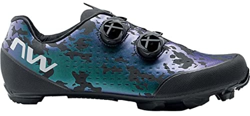 Northwave Rebel 3 MTB Herren Schuhe, Fahrradschue blau 42