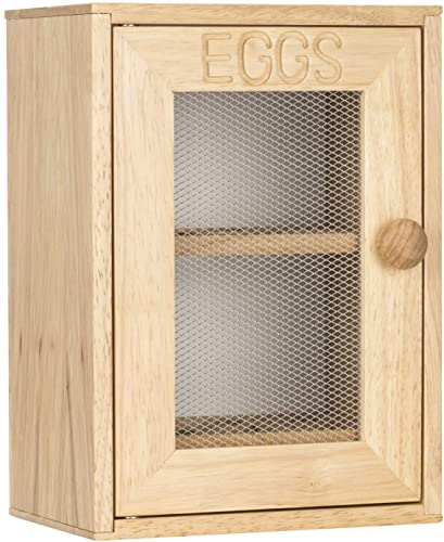 Apollo Wooden Egg Holder Storage Rack 2 Tier 12 Egg Cabinet Kitchen Cupboard Stand