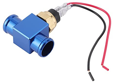 Termostato Interruttore della Temperatura Dell'acqua Sensore di Temperatura della Ventola del Liquido di Raffreddamento del Radiatore per Moto ATV Kit Interruttore del Sensore di Temperatura del(Blu)