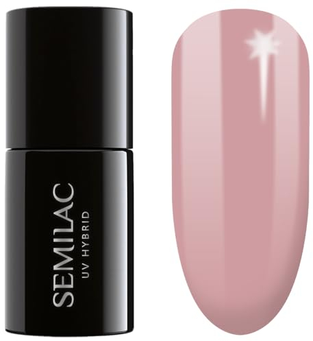 Semilac Esmalte Semipermanente UV 586 Dirty Rose Nude 7ml Colección Naked Nails