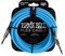 Ernie Ball Flex Instrument Cable Straight/Straight 20ft - Blue