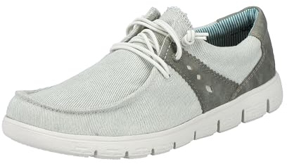 Rieker Damen Schnürhalbschuhe 44000-52 grün Gr. 36