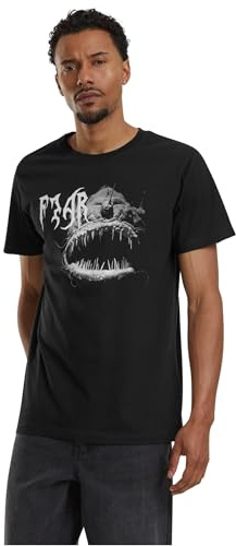 Mister Tee Herren Fear Tee Black, L