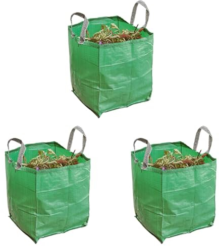 Kerbl 29387 Gartentasche 120 L GoBag (Packung mit 3)