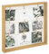 Atmosphera Créateur d'intérieur - Porte Photo Mural Déco Bota 40cm Marron