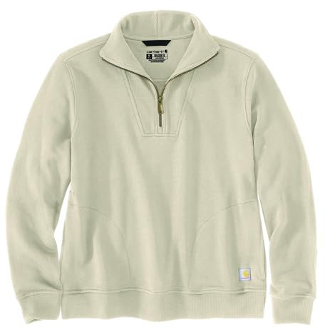 Carhartt Bekleidung 106451-A16 Half-Zip Creme XL