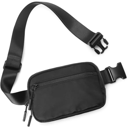 Bauchtasche Damen Sport Mode HüFttaschen Frauen Crossbody Bag Damen Crossbody Bag Damen (schwarz)