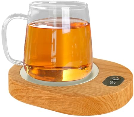Calentador de tazas de café - Calentador de tazas de bebidas ABS, Calentador de tazas termostático | Calentador de café eléctrico inteligente recargable por USB, calentador de té de temperatura consta