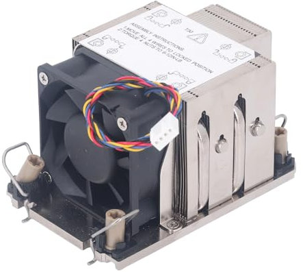 Ventilateur De Refroidissement De Processeur, Refroidisseur De Processeur Avec Dissipateur Thermique, Contrôleur Industriel, Dissipateur De Chaleur, Mini Processeur De Serveur, Ventilateur Universel