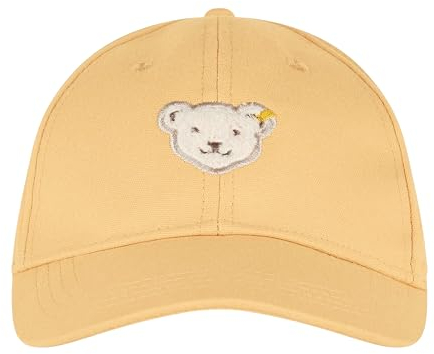 Steiff Kleinkind Unisex Baseballcap, Bestickte Outdoorkappe, Teddybärmotiv, Braun (Mojave Desert), 53