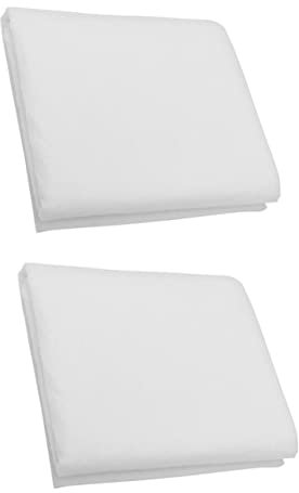 Yardenfun 2taschen Beutel Einweg-papierfilter Ölbeständig Und Hitzebeständig Weiß Hohe Dichte Einfaches Aufkleberdesign Für Dunstabzugshaube