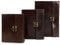 Handmade Leather Journal with Lock, Dark Brown, Notebook, Vintage Travel Diary/Notepad for Women Men (10 x 7 Inches)
