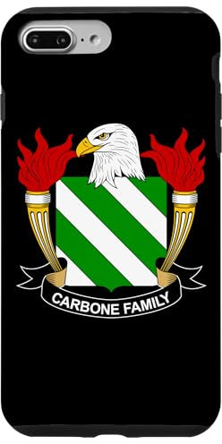Hülle für iPhone 7 Plus/8 Plus Carbone Wappen - Familienwappen