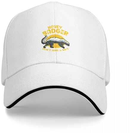 Basecap Lustiger Honey Badger Don&x27;t Give A Sh t Neuheit Honey Badger klassisches T-Shirt Baseballmütze Hut Mann für die Sonne Männer Hut Damen Geschenk