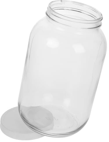 PRETYZOOM Frasco Moderno de 1 Galón con Sello de Plástico para Almacenamiento en La Cocina