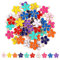 Thinp 40 Stück Emaille Blumen Anhänger,Bunte Blumen Themen Blumen Charms,Kleine Blumenanhänger,Kirschblüten Emaille Charm,Emaille Charms Anhänger,für DIY Halskette Ohrring Armband Schmuckherstellung